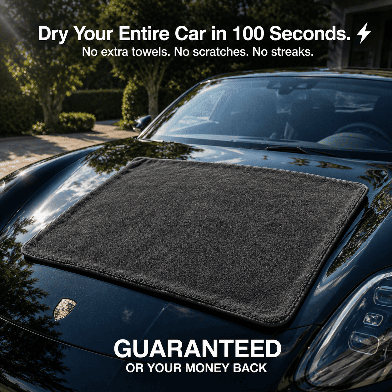 DRV Prime Drying Towel – World's Most Magnetic Water Remover