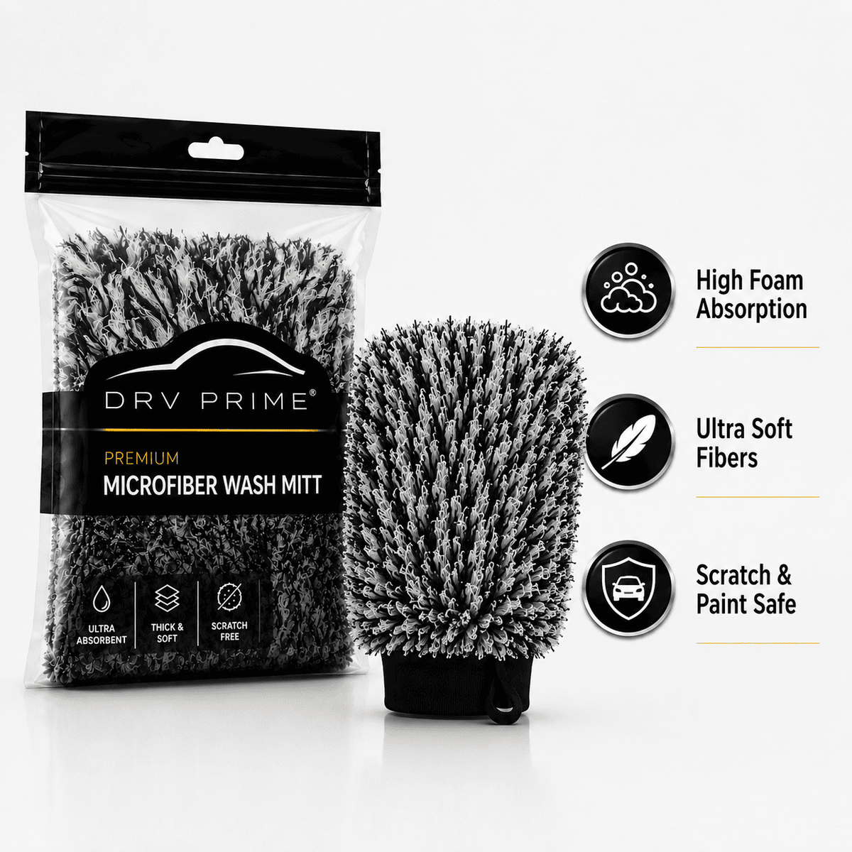 Car Wash Mitt — Clean Deep. Shine Bright.